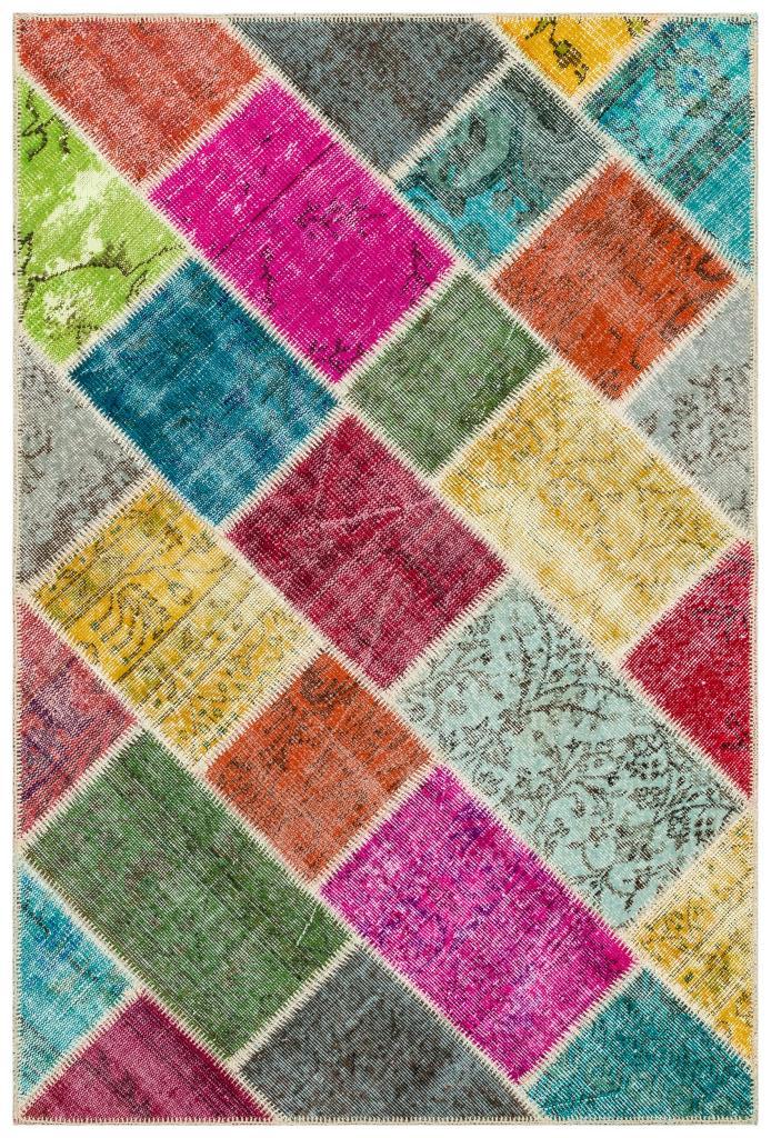 Apex Patchwork Unique Multi Naturel 36215 122 x 183 cm