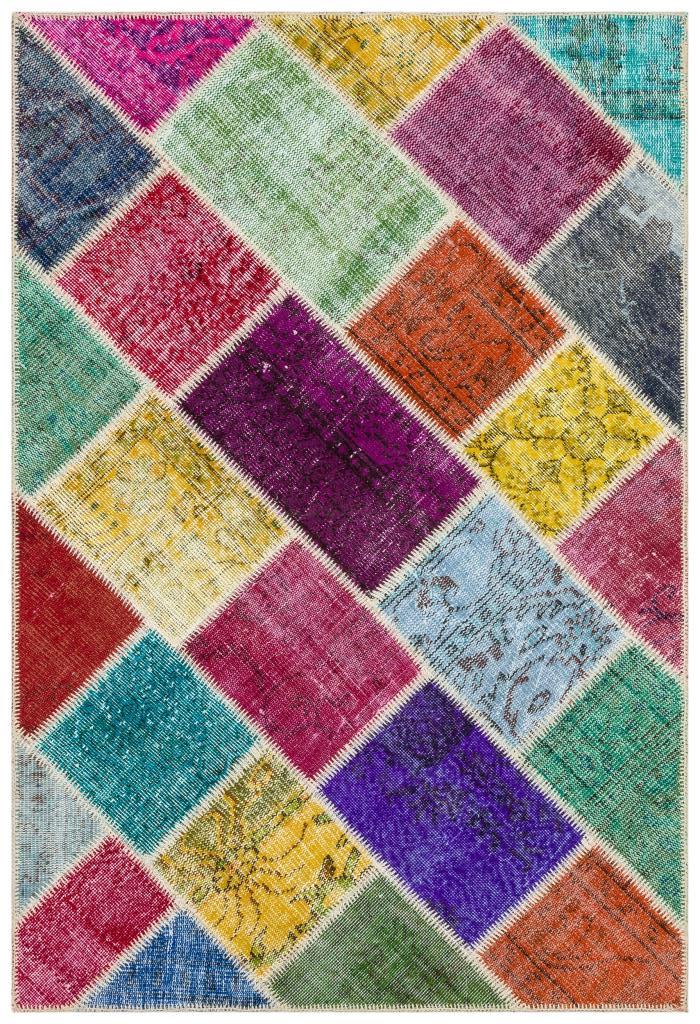 Apex Patchwork Unique Multi Naturel 36220 122 x 181 cm