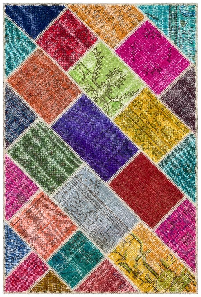 Apex Patchwork Unique Multi Naturel 36227 122 x 182 cm