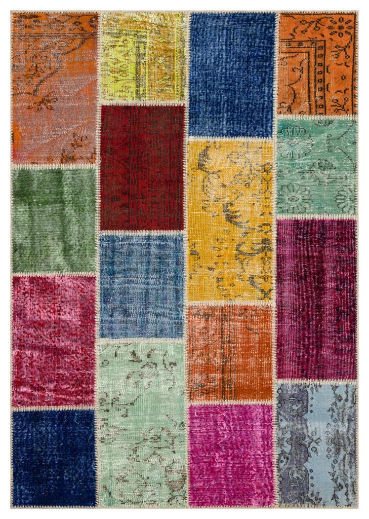 Apex Patchwork Unique Multi Naturel 36910 161 x 230 cm