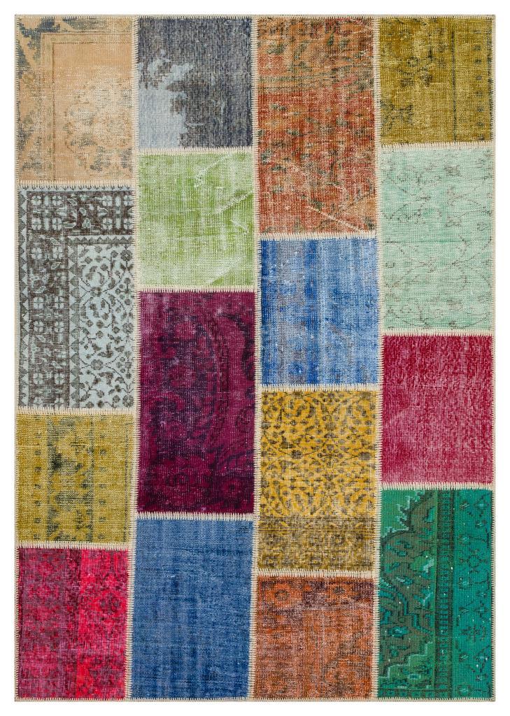 Apex Patchwork Unique Multi Naturel 36911 160 x 230 cm
