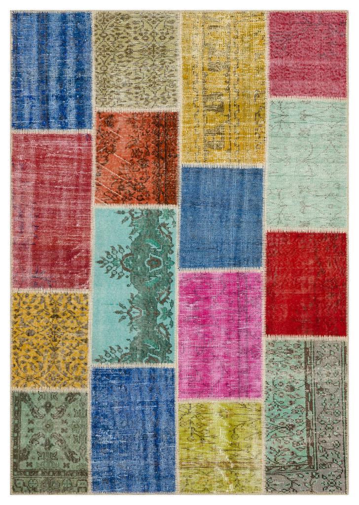 Apex Patchwork Unique Multi Naturel 36920 161 x 230 cm
