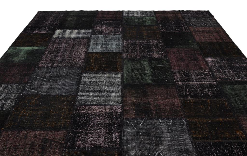 Apex Patchwork Unique Siyah 20547 276 x 365 cm