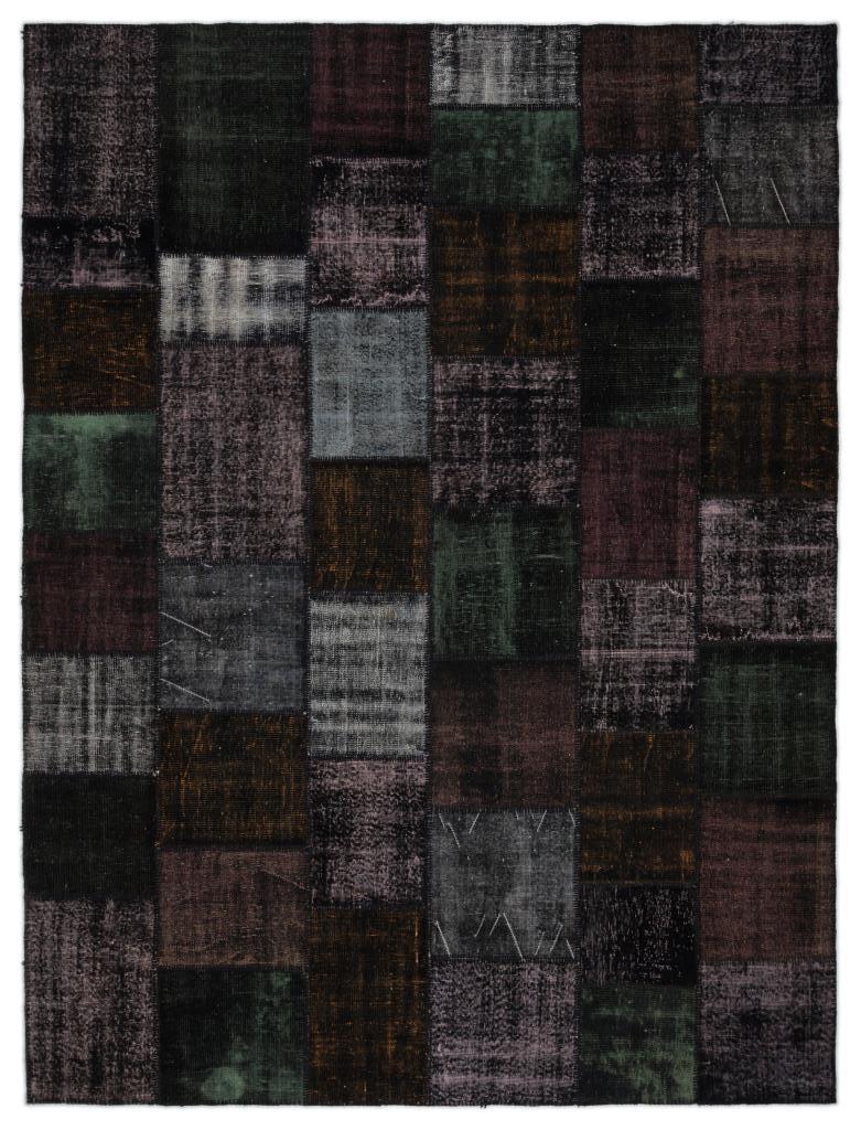 Apex Patchwork Unique Siyah 20547 276 x 365 cm
