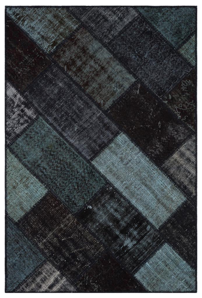 Apex Patchwork Unique Siyah 31152 120 x 180 cm