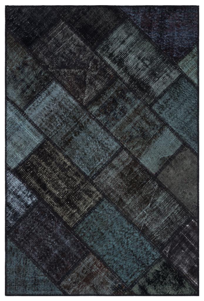 Apex Patchwork Unique Siyah 31218 120 x 180 cm