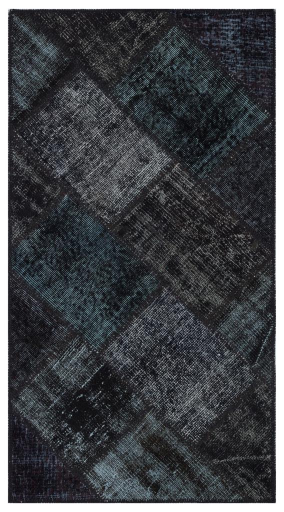 Apex Patchwork Unique Siyah 31367 80 x 150 cm