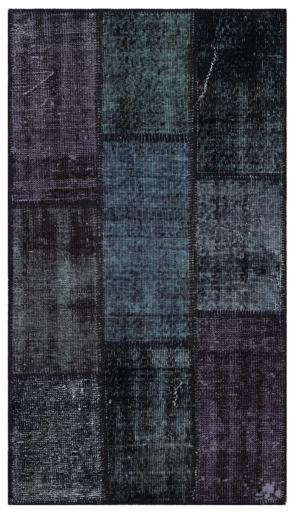 Apex Patchwork Unique Siyah 31377 80 x 150 cm