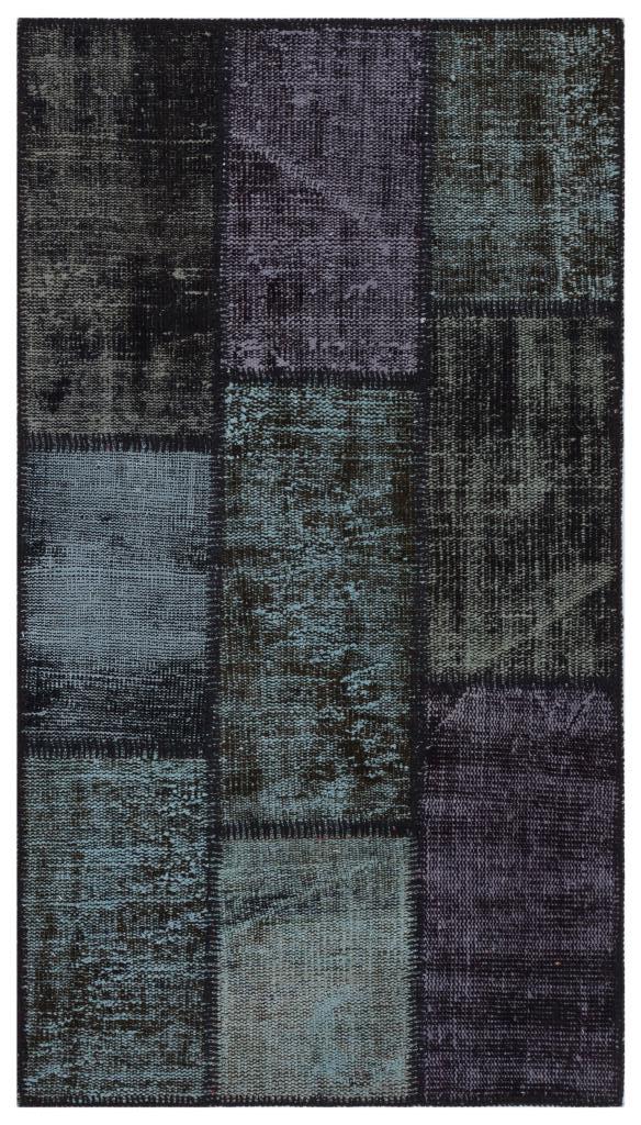 Apex Patchwork Unique Siyah 31396 80 x 150 cm