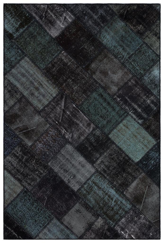 Apex Patchwork Unique Siyah 33263 157 x 237 cm