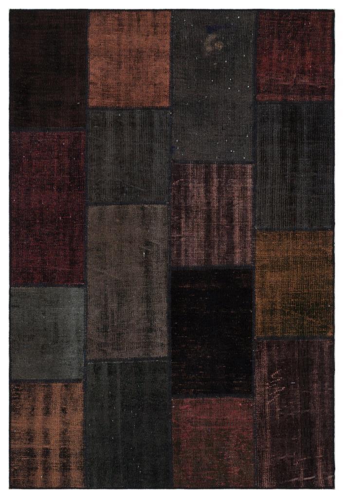 Apex Patchwork Unique Siyah 33879 160 x 230 cm