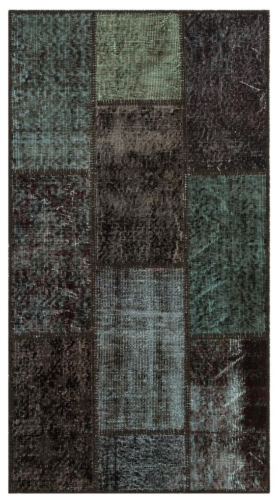 Apex Patchwork Unique Siyah 36906 82 x 150 cm