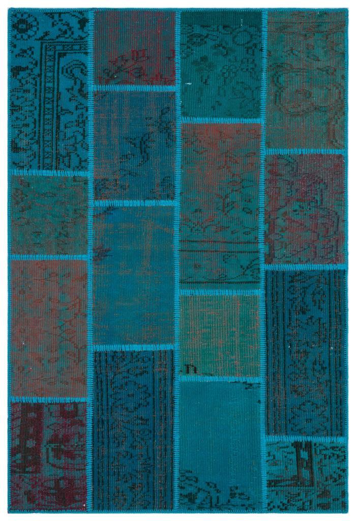 Apex Patchwork Unique Turkuaz 33146 120 x 180 cm
