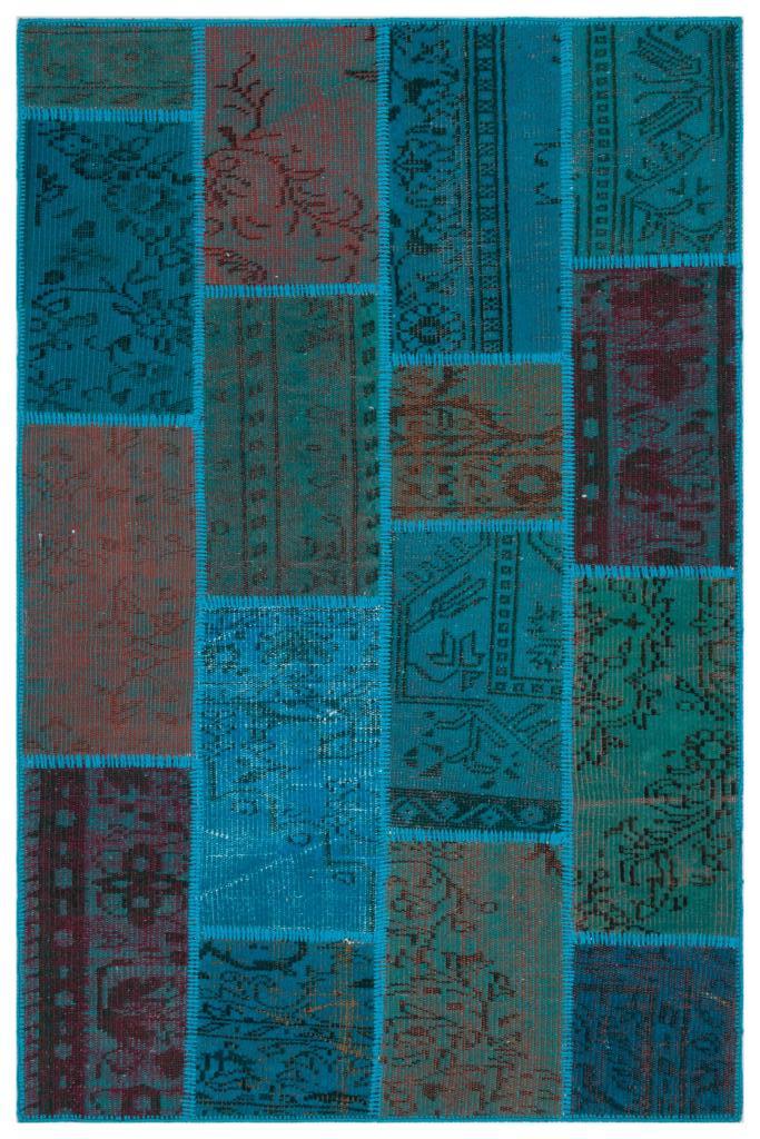 Apex Patchwork Unique Turkuaz 33153 120 x 180 cm