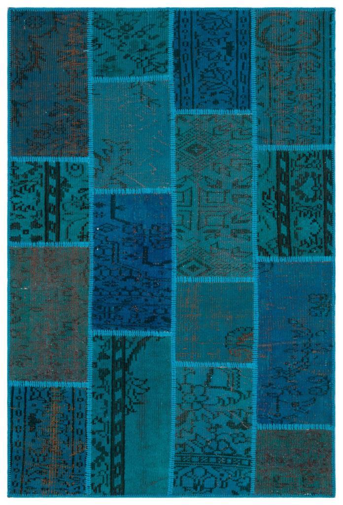 Apex Patchwork Unique Turkuaz 33160 120 x 178 cm