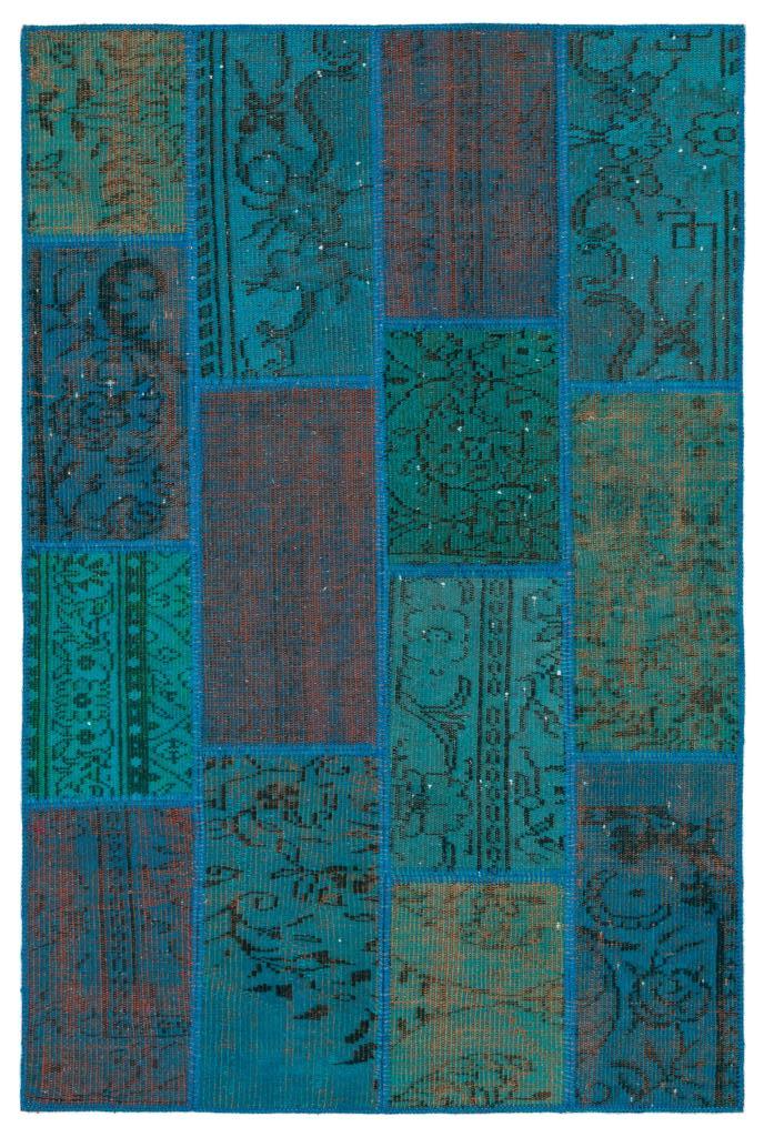 Apex Patchwork Unique Turkuaz 34155 122 x 183 cm