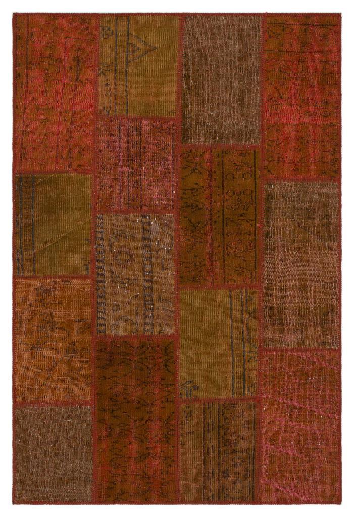 Apex Patchwork Unique Turuncu 33862 120 x 178 cm