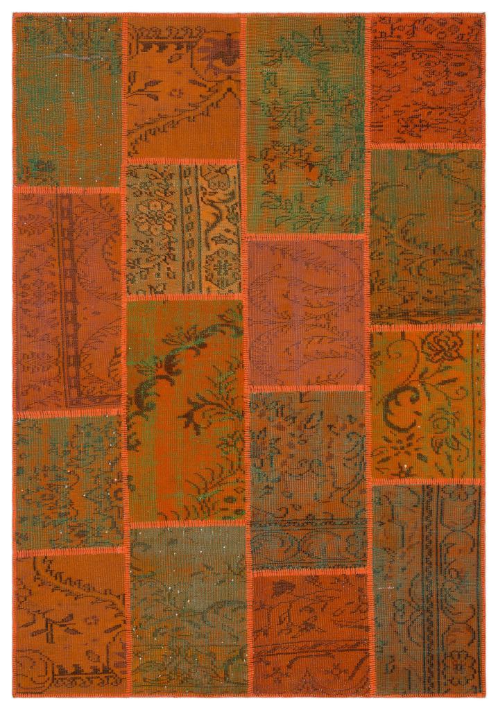 Apex Patchwork Unique Turuncu 33894 160 x 230 cm