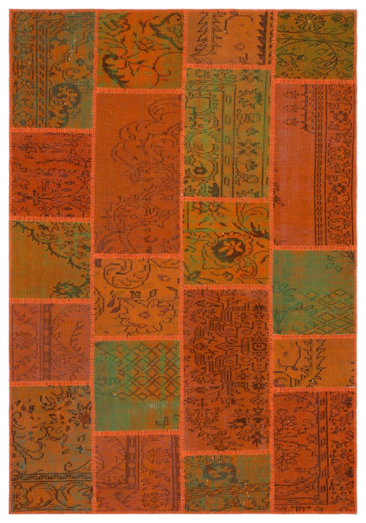 Apex Patchwork Unique Turuncu 33910 160 x 230 cm