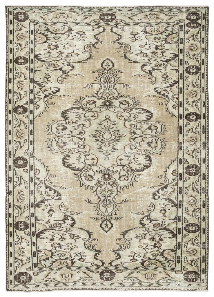 Apex Vintage Halı Bej 12082 190 x 267 cm