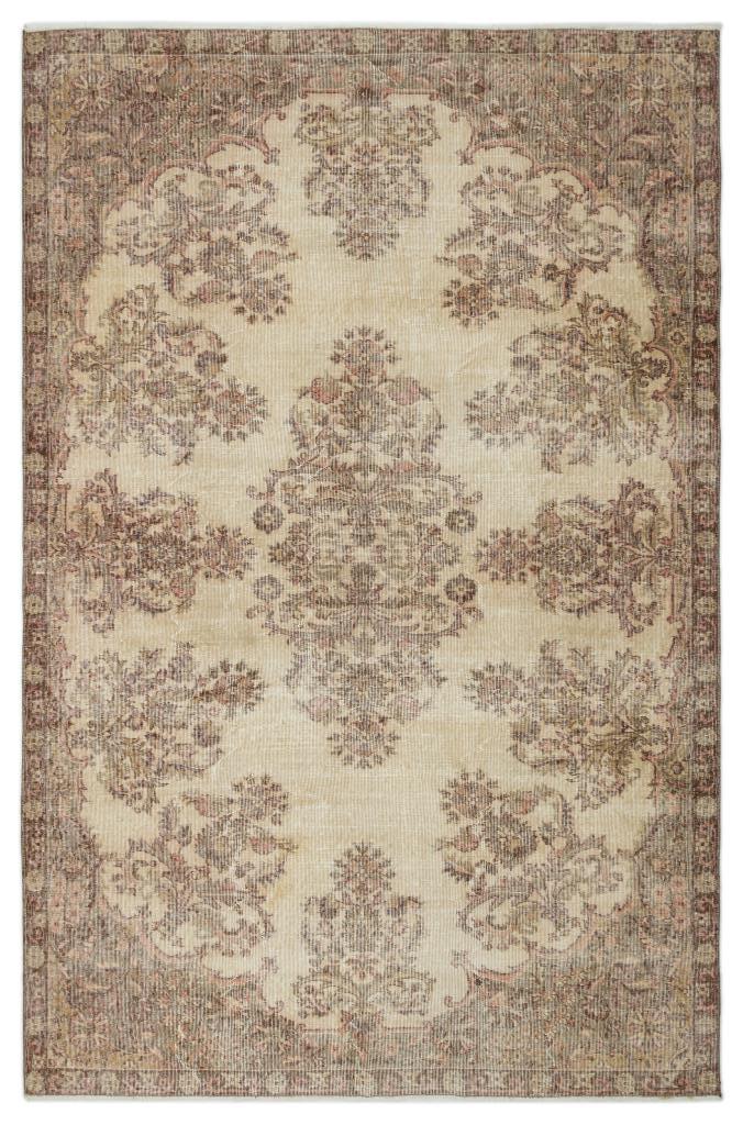 Apex Vintage Halı Bej 19258 196 x 300 cm
