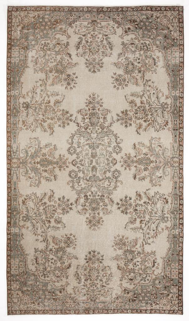 Apex Vintage Halı Bej 6066 165 x 290 cm