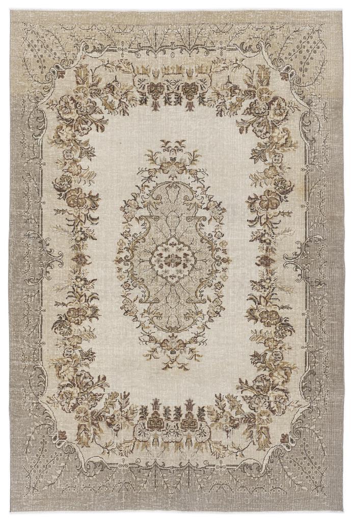 Apex Vintage Halı Bej 8291 192 x 290 cm