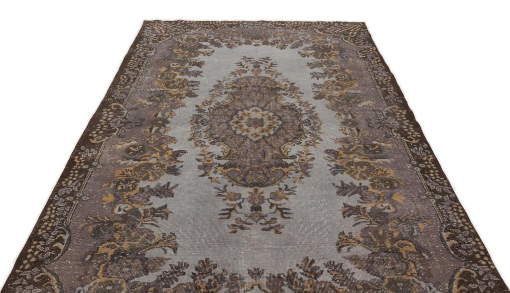 Apex Vintage Halı Gri 17015 184 x 300 cm