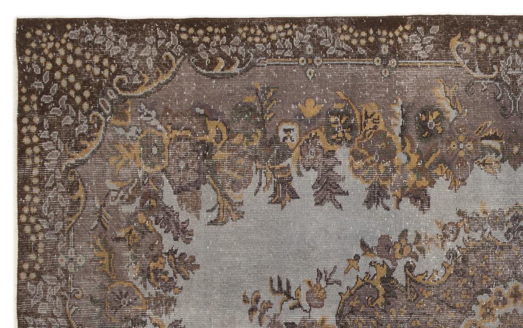 Apex Vintage Halı Gri 17015 184 x 300 cm