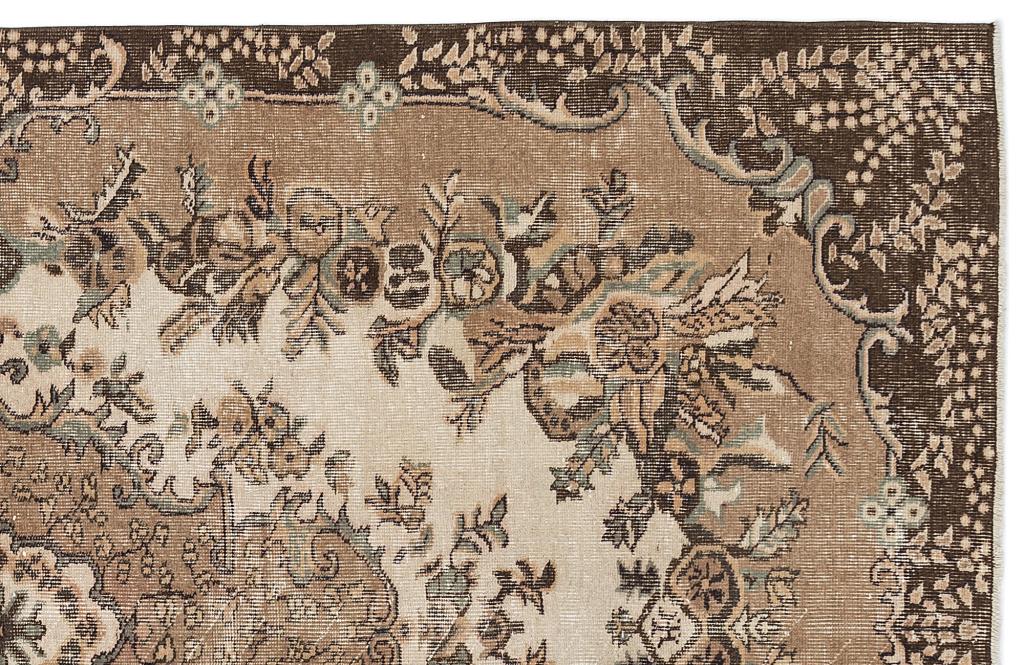 Apex Vintage Halı Kahve 10105 172 x 277 cm