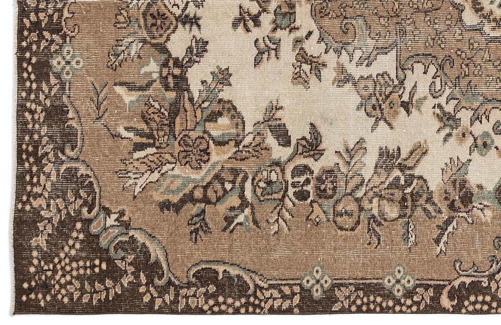 Apex Vintage Halı Kahve 10105 172 x 277 cm