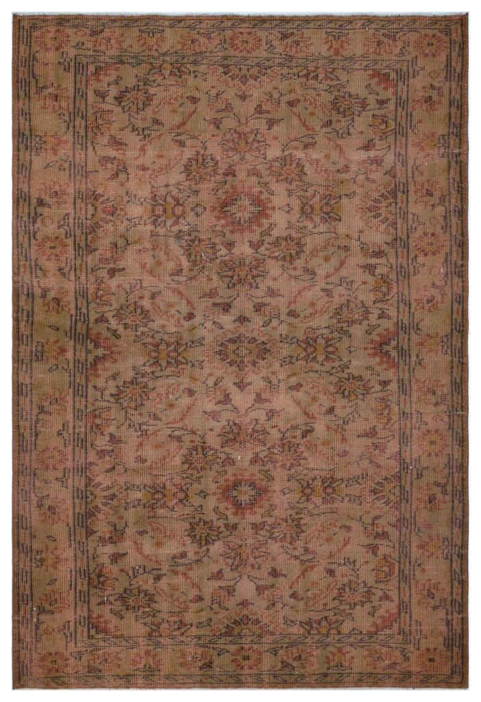Apex Vintage Halı Kahve 27402 167 x 248 cm