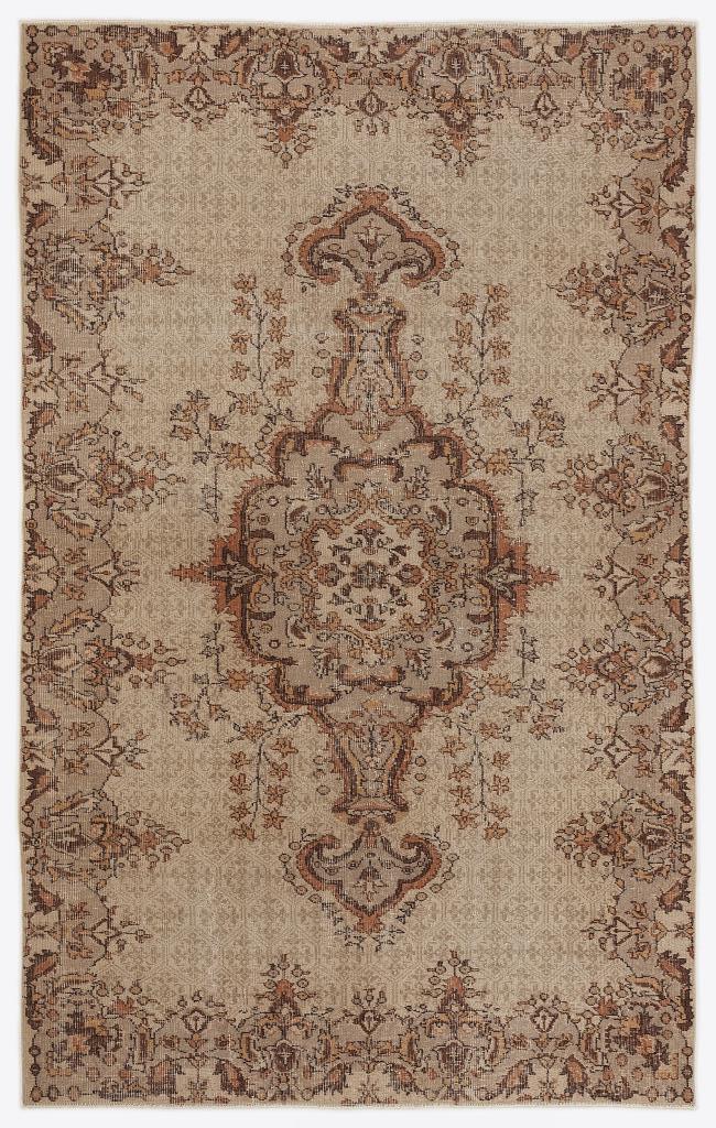Apex Vintage Halı Kahve 7023 177 x 278 cm