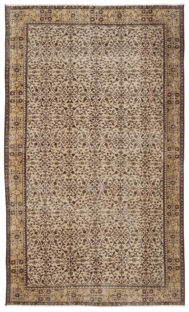 Apex Vintage Halı Kahve 9602 165 x 276 cm