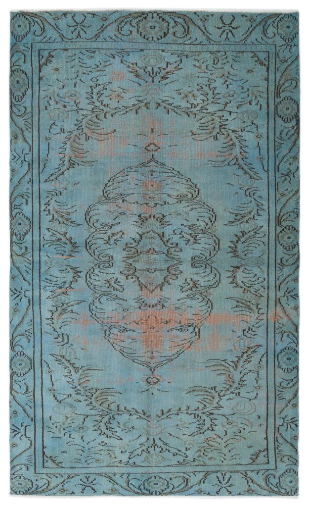 Apex Vintage Halı Mavi 19618 163 x 295 cm
