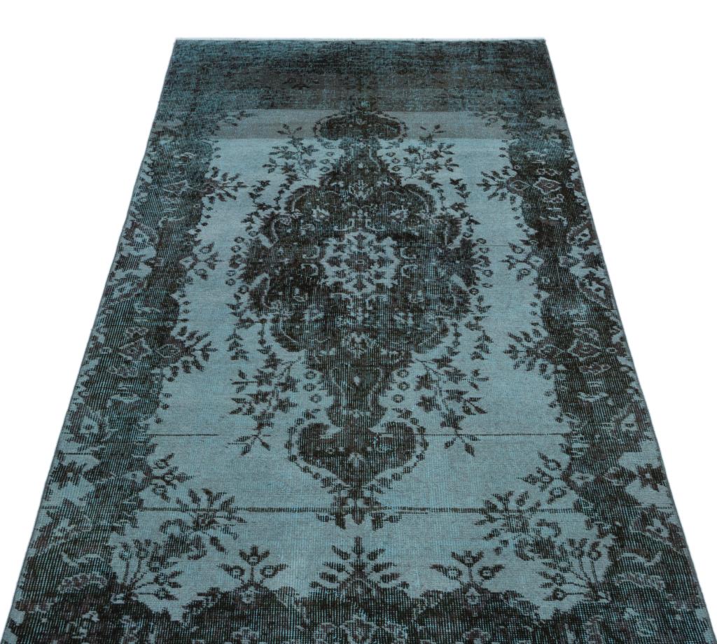 Apex Vintage Halı Mavi 23591 111 x 218 cm