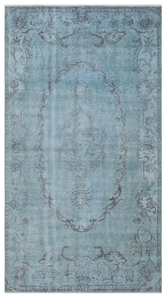 Apex Vintage Halı Mavi 25766 150 x 274 cm