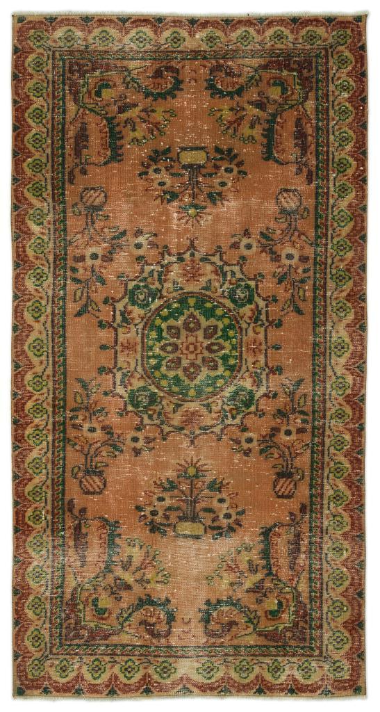 Apex Vintage Halı Naturel 17633 139 x 265 cm