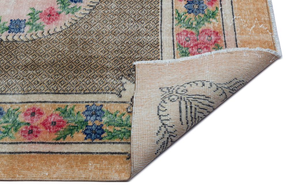 Apex Vintage Halı Naturel 25857 165 x 275 cm