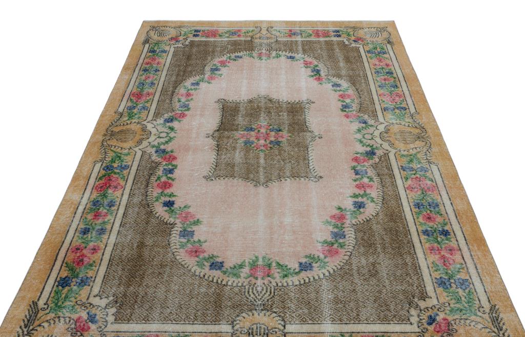 Apex Vintage Halı Naturel 25857 165 x 275 cm