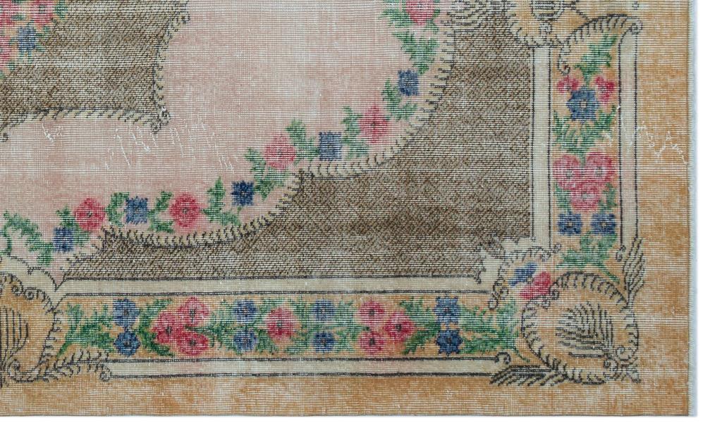 Apex Vintage Halı Naturel 25857 165 x 275 cm