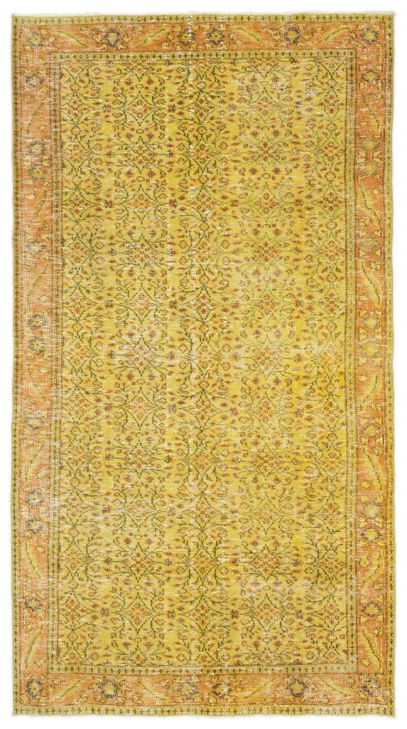 Apex Vintage Halı Sarı 16680 147 x 266 cm
