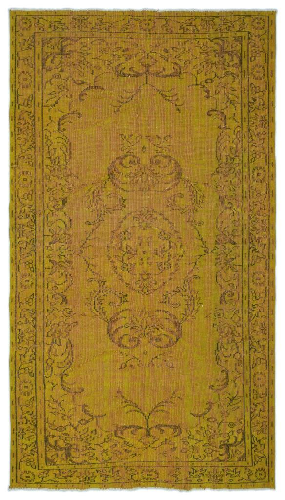 Apex Vintage Halı Sarı 22856 151 x 274 cm