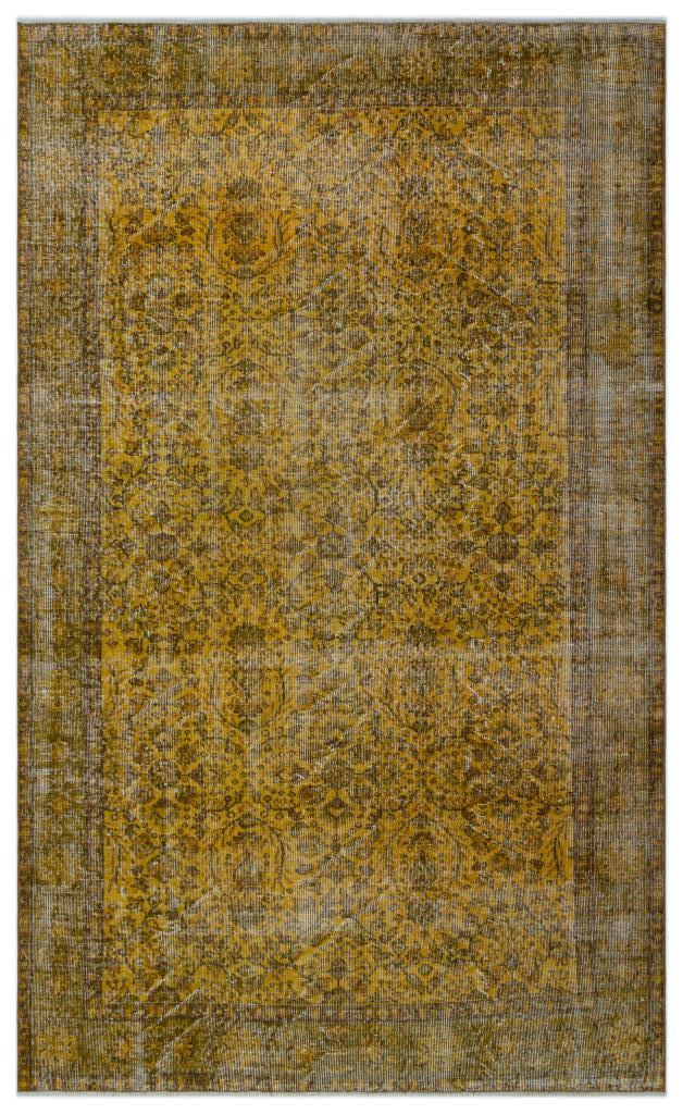 Apex Vintage Halı Sarı 23666 166 x 272 cm