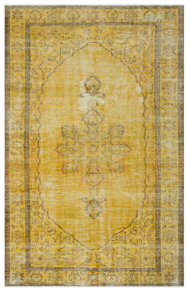 Apex Vintage Halı Sarı 24304 169 x 265 cm