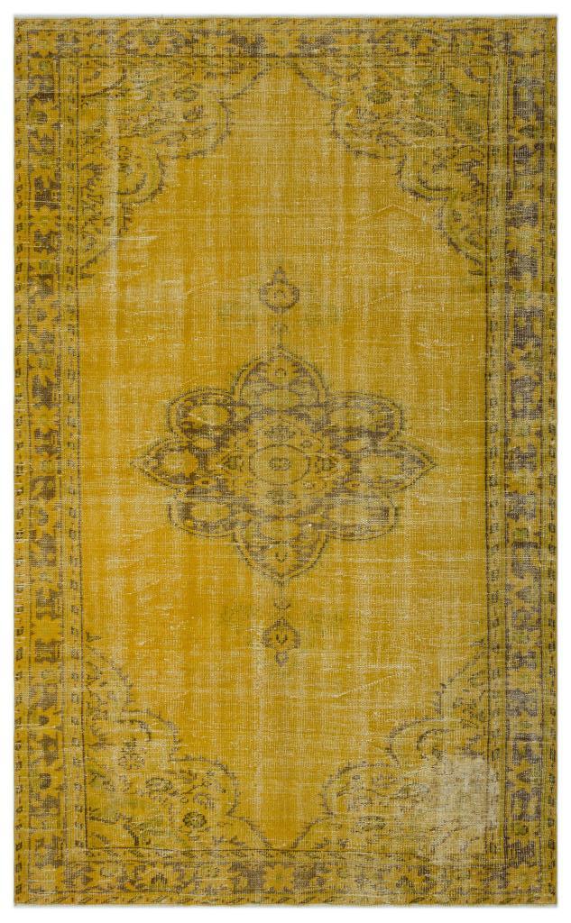 Apex Vintage Halı Sarı 24308 176 x 285 cm