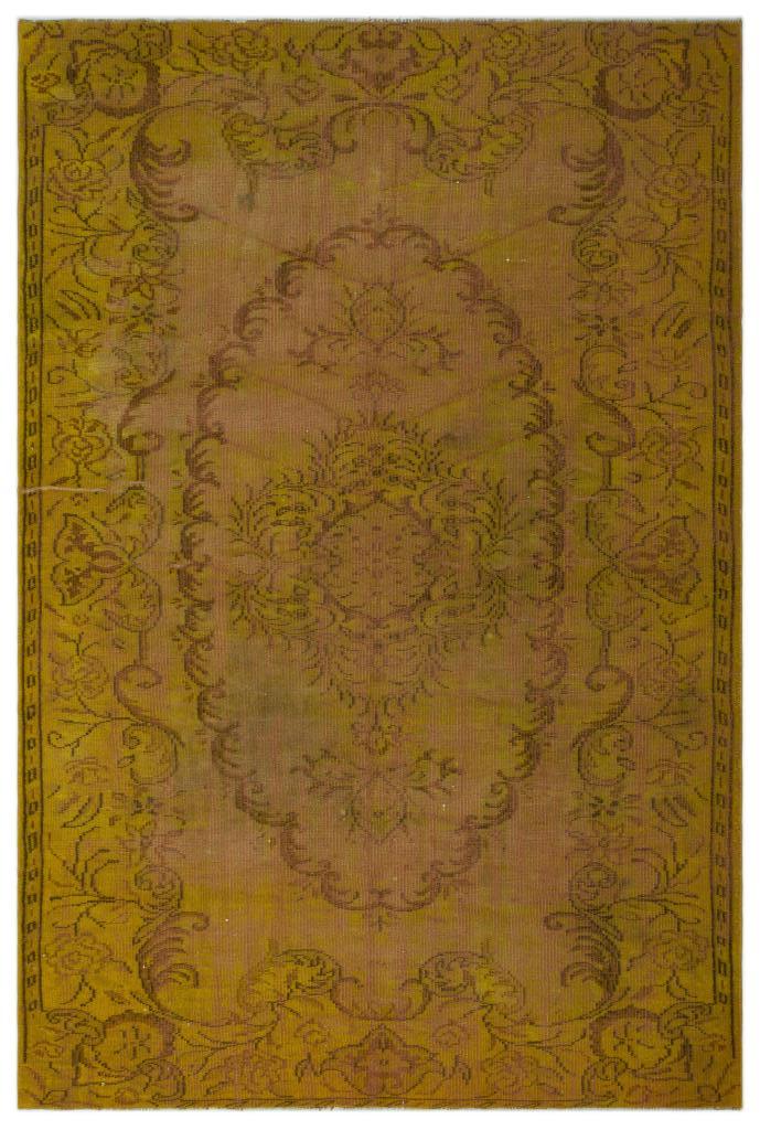 Apex Vintage Halı Sarı 24312 179 x 277 cm