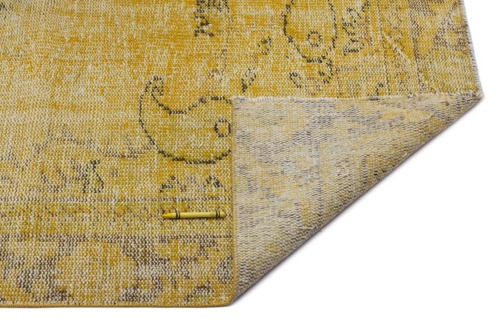 Apex Vintage Halı Sarı 24321 170 x 304 cm
