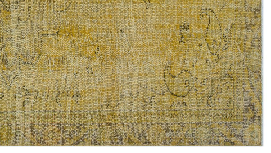 Apex Vintage Halı Sarı 24321 170 x 304 cm