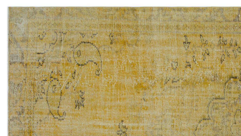 Apex Vintage Halı Sarı 24321 170 x 304 cm